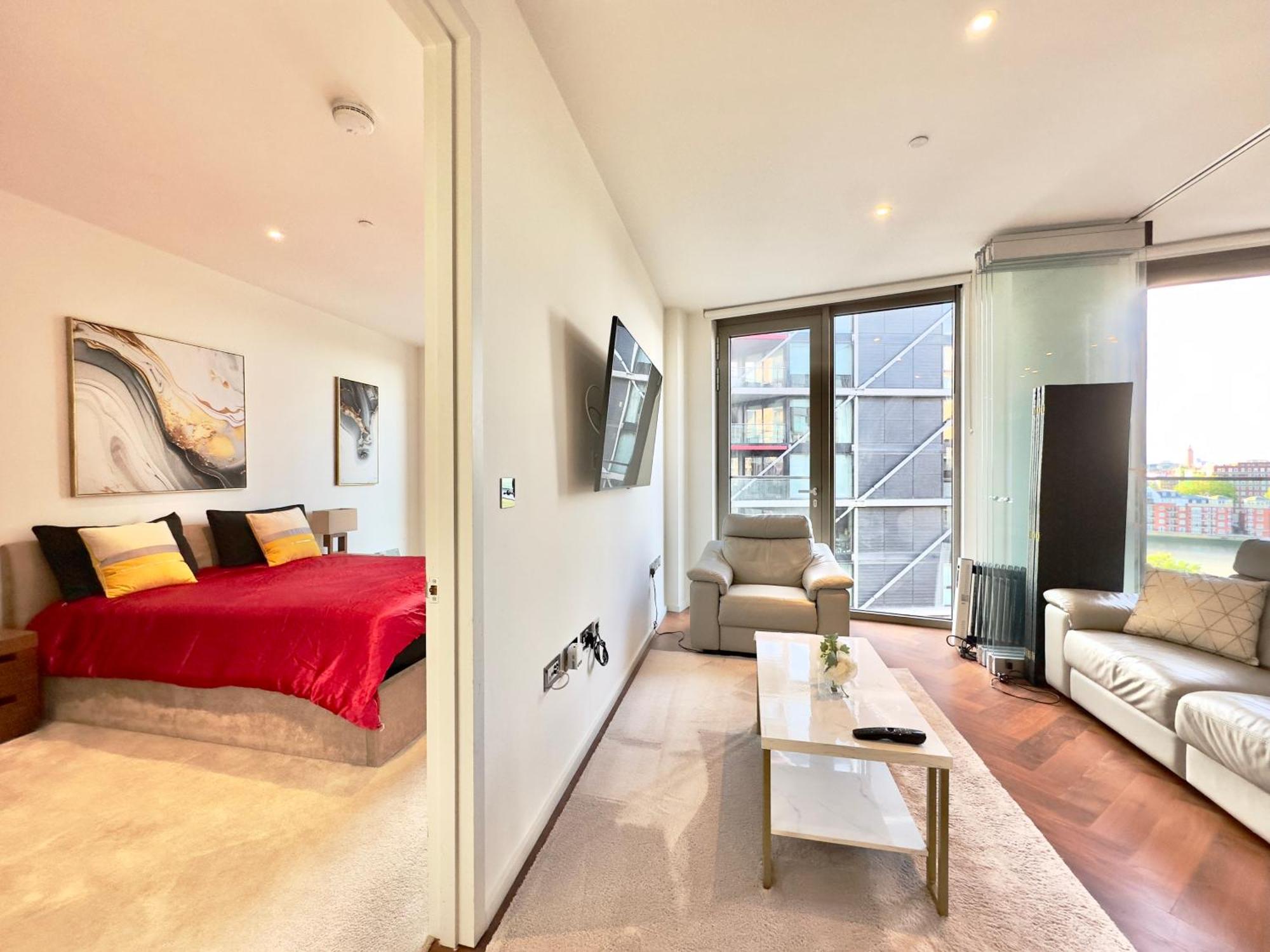 Lavish Penthouse River View Fast Wifi - Luxurylondonstays Bagian luar foto